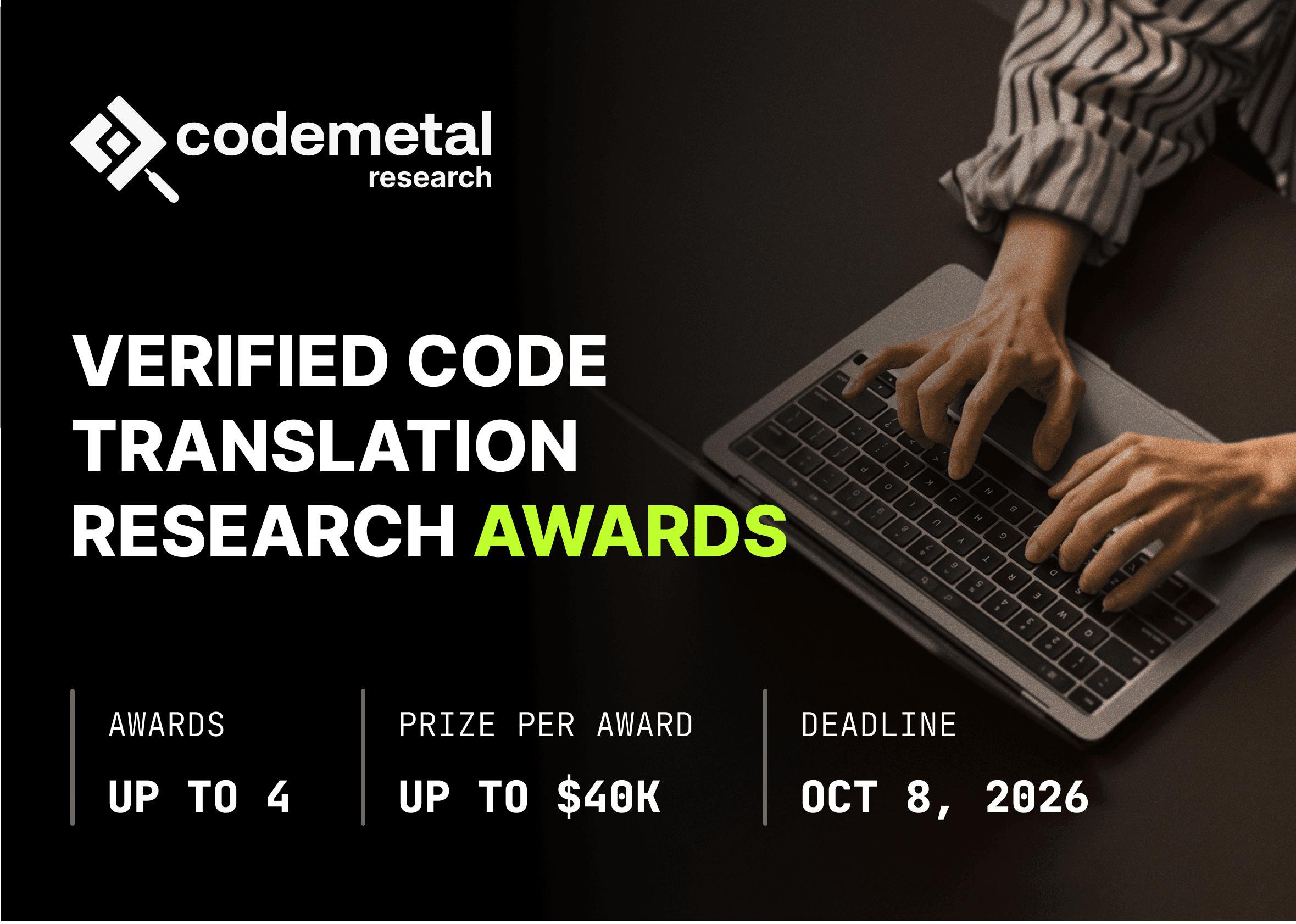 Introducing the Verified Code Translation Research Awards